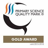 Primary Science Quality Mark Gold logo