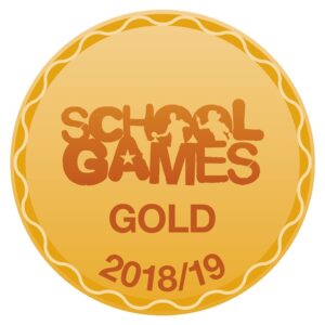 School Games Gold Award logo